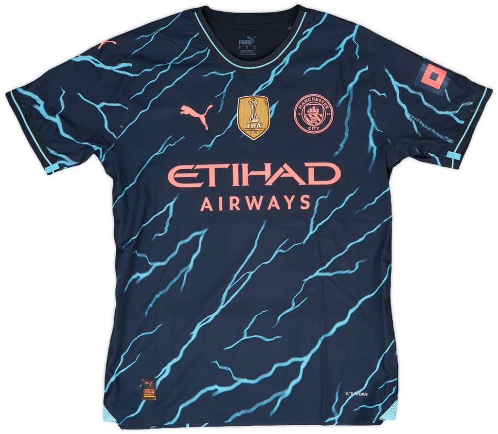 2023-24 Manchester City Match Issue FA Cup Third Shirt Kovacic #8
