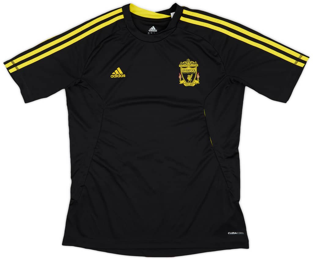 2010-11 Liverpool adidas Training Shirt - 9/10 - (L)