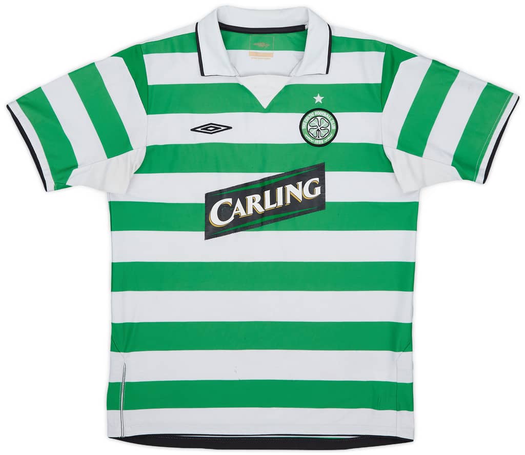 2004-05 Celtic Home Shirt - 6/10 - (L.Boys)