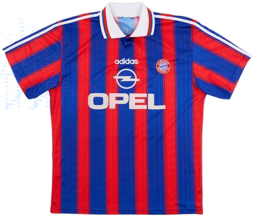1995-97 Bayern Munich Home Shirt Klinsmann #18 - 7/10 - (XL)