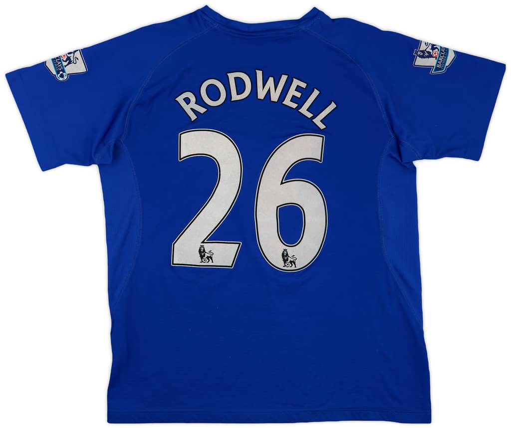 2010-11 Everton Home Shirt Rodwell #26 - 6/10 - (L)