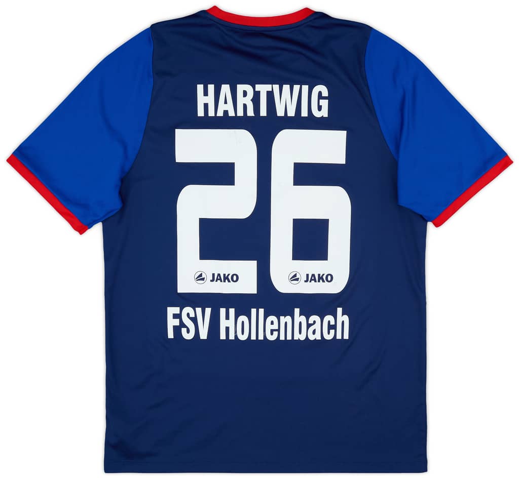 2017-18 FSV Hollenbach Home Shirt Hartwig #26 - 7/10 - (S)