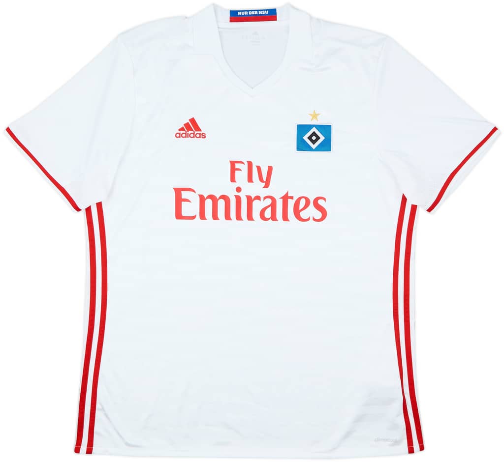 2016-17 Hamburg Home Shirt - 9/10 - (XL)