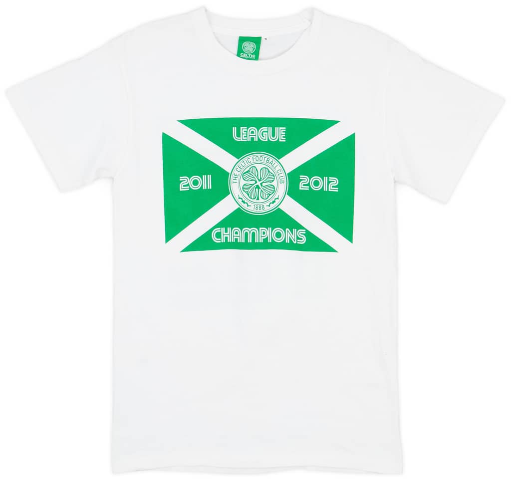 2011-12 Celtic Graphic Tee - 7/10 - (S)