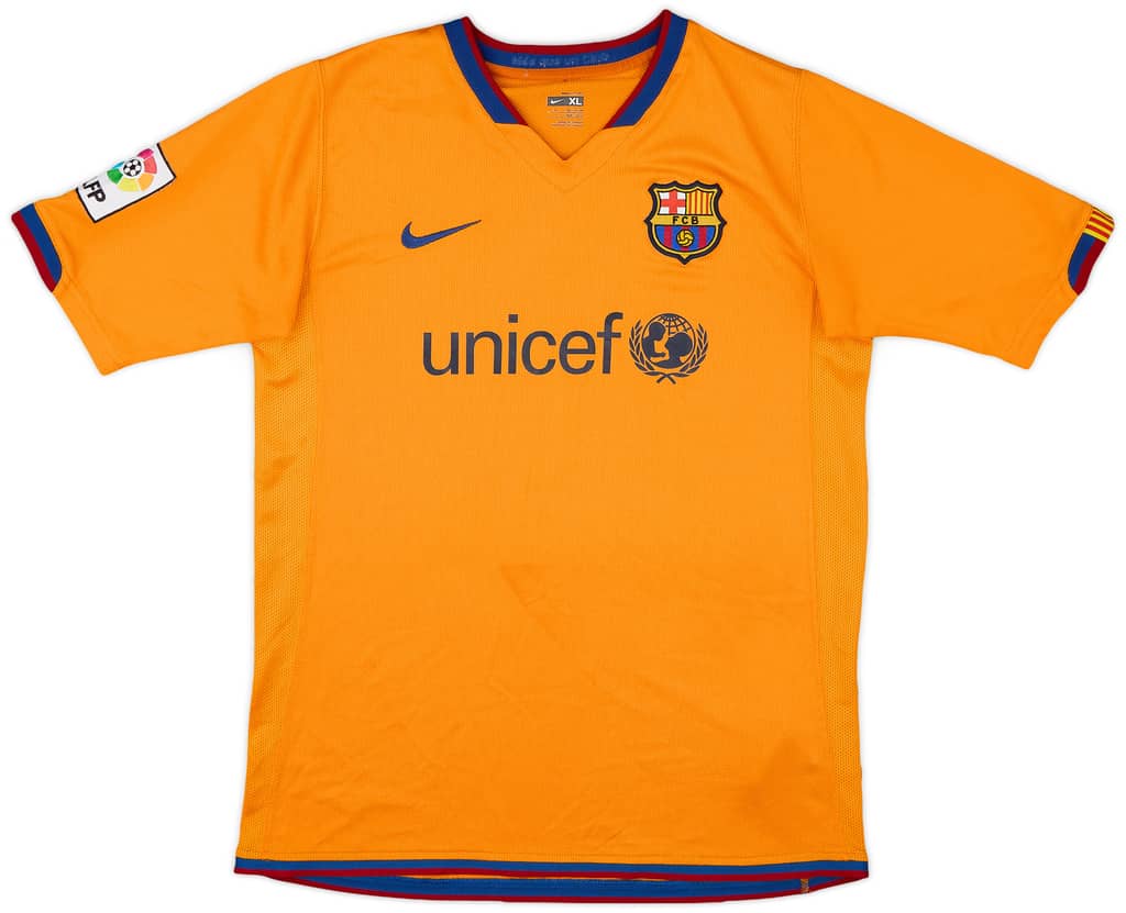 2006-08 Barcelona Away Shirt - 5/10 - (XL.Boys)
