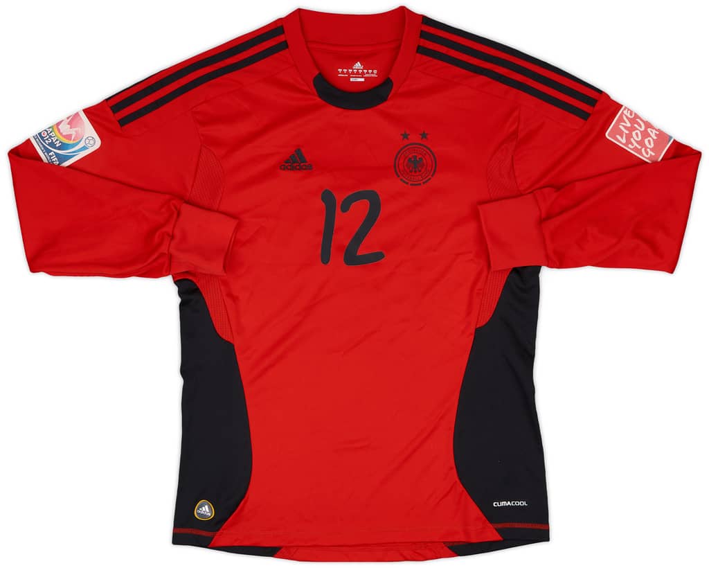 2012 Germany Women Match Issue FIFA U-20 World Cup GK Shirt Kämper #12