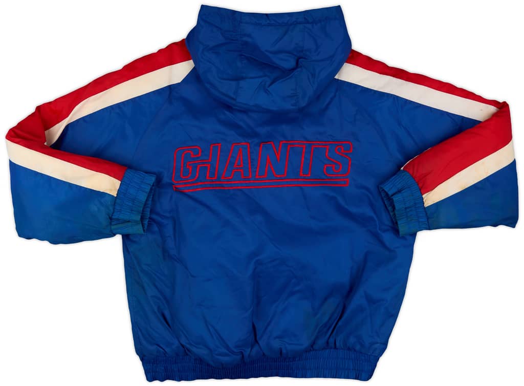 1990s New York Giants NFL Game Day Rain Coat - 5/10 - (L)
