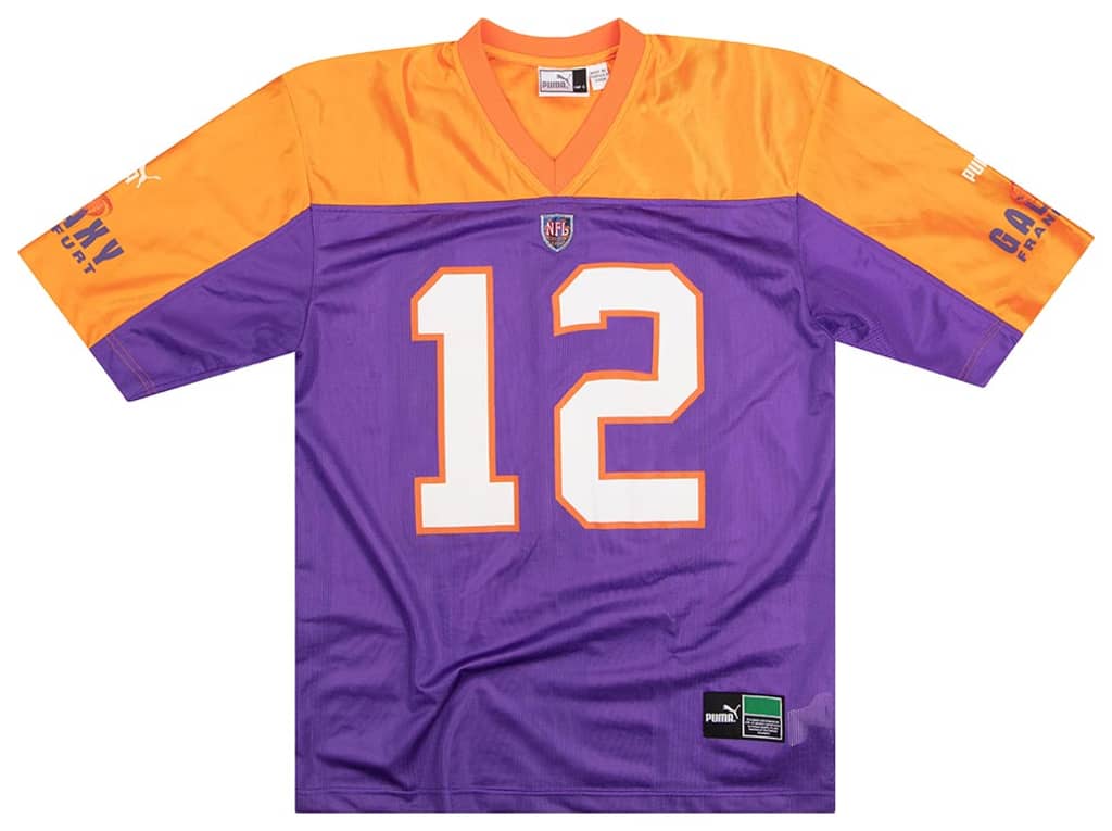 2000 Frankfurt Galaxy #12 Puma Jersey (Home) L