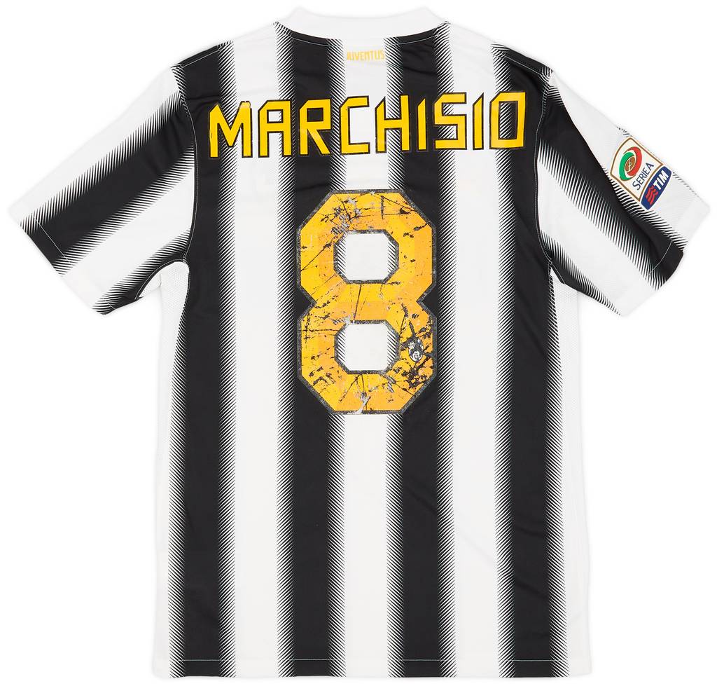2011-12 Juventus Home Shirt Marchisio #8 - 5/10 - (S)