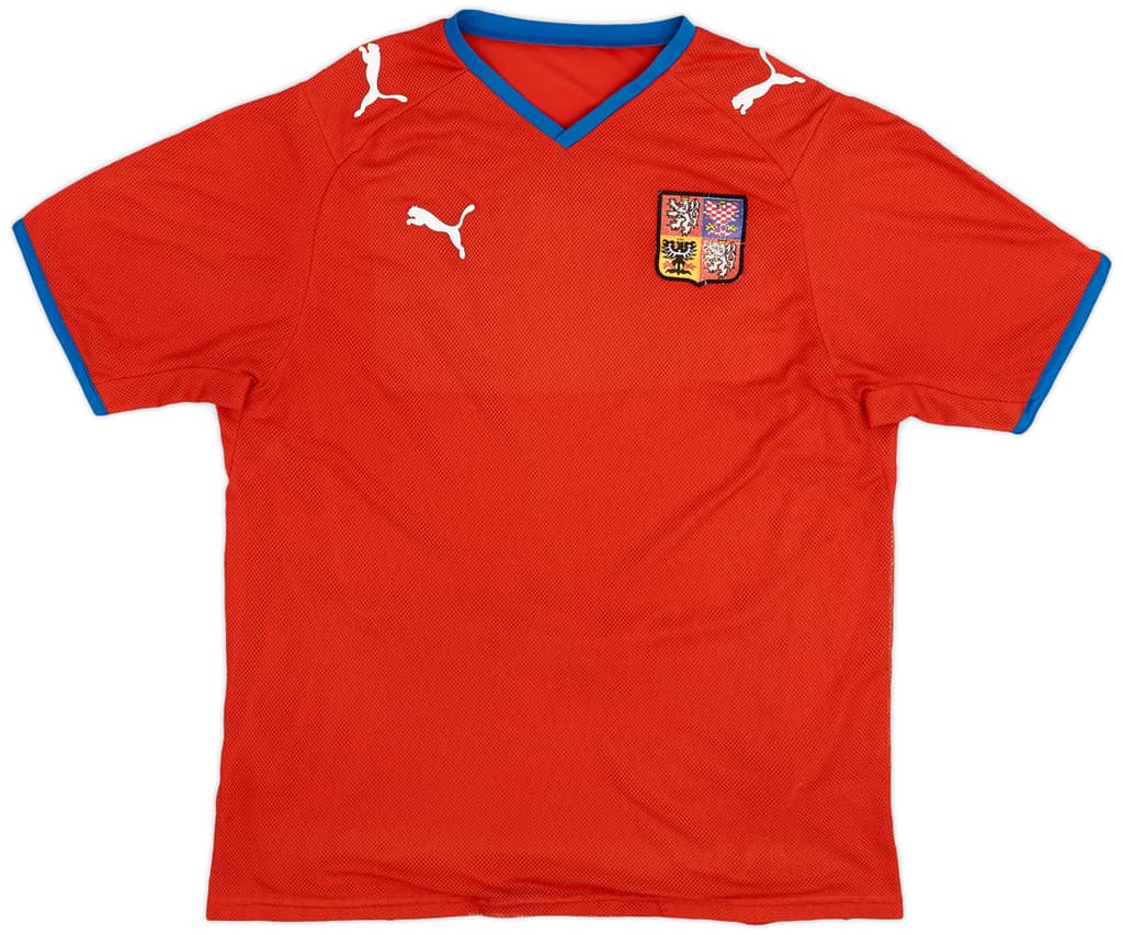 2008-09 Czech Republic Home Shirt - 6/10 - (L)