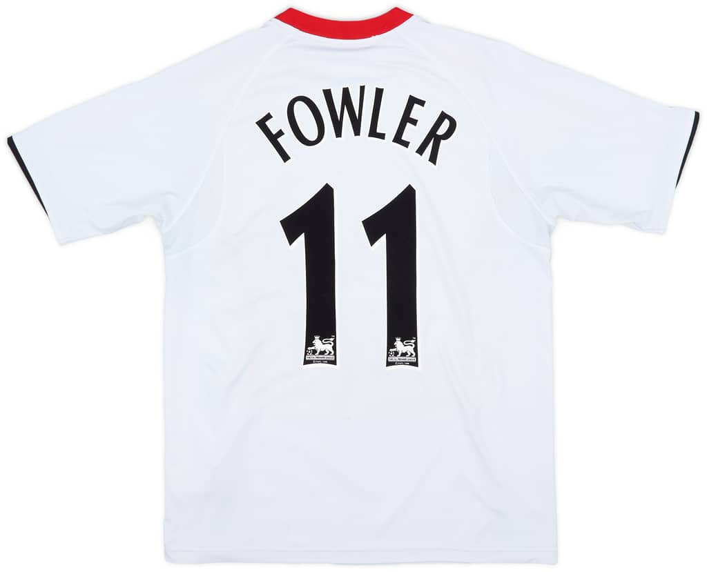 2005-06 Liverpool Away Shirt Fowler #11 - 6/10 - (M)