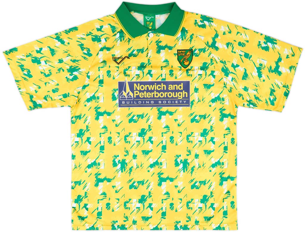 1992-94 Norwich Ribero Reissue Home Shirt
