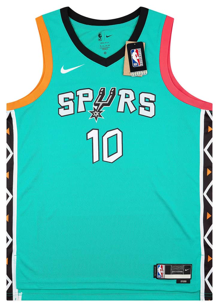 2022-23 San Antonio Spurs Sochan #10 Nike Swingman Jersey (Alternate) XL - W/Tags