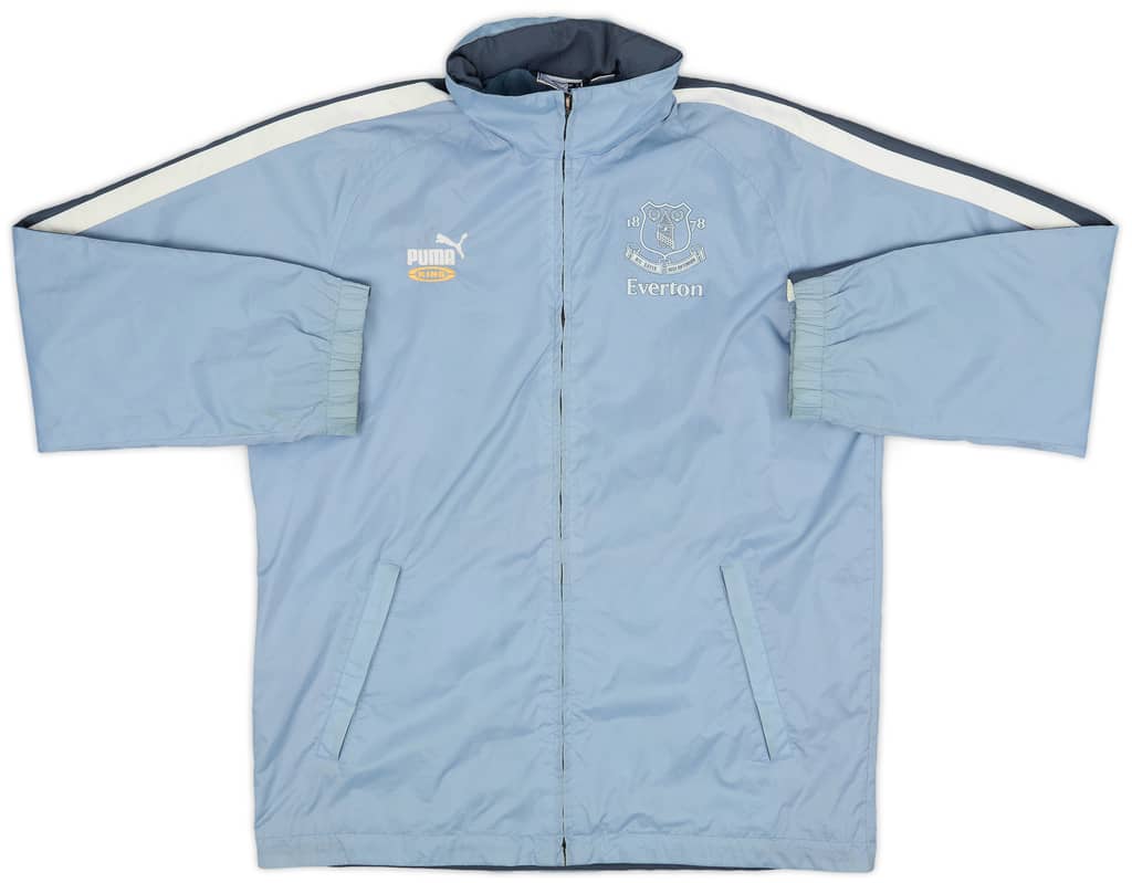2002-03 Everton Puma Hooded Rain Jacket - 6/10 - (XL.Boys)