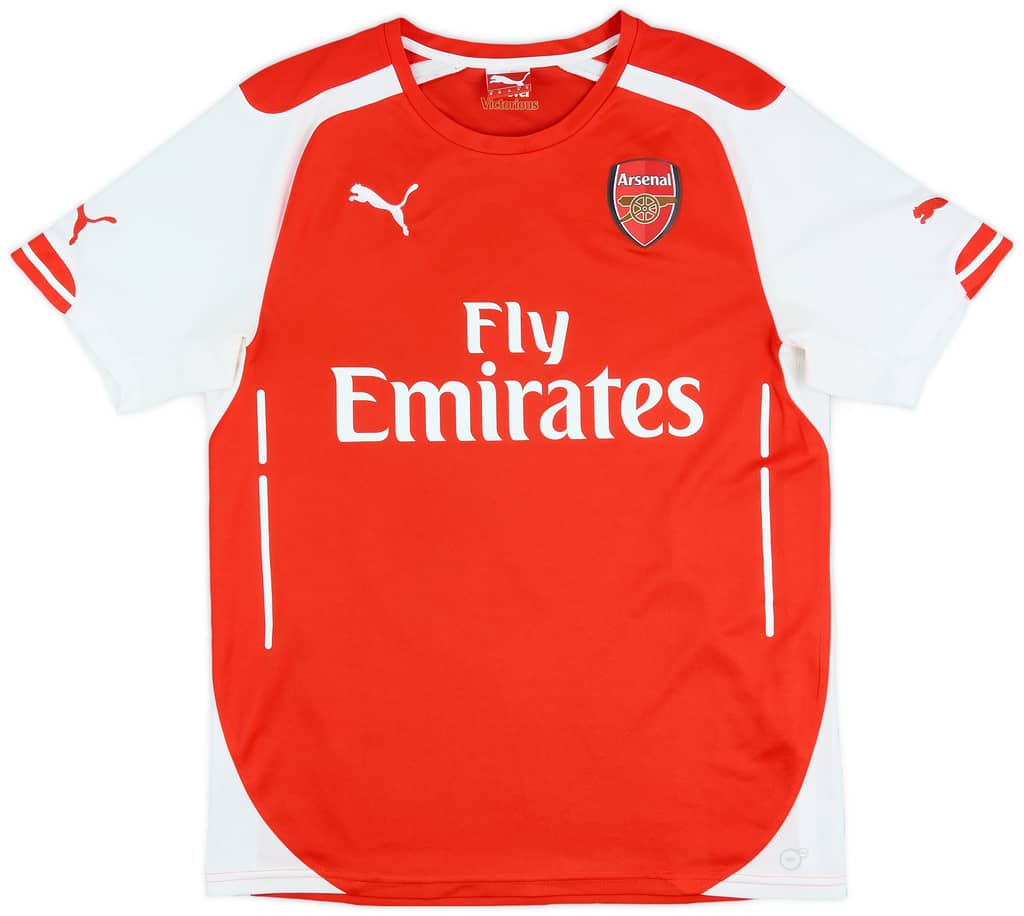 2014-15 Arsenal Home Shirt Walcott #14