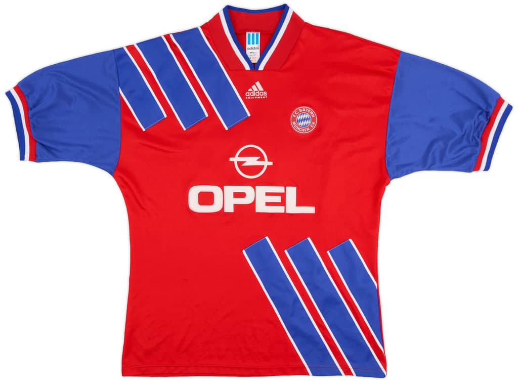 1993-95 Bayern Munich Home Shirt #10 - 8/10 - (XL)