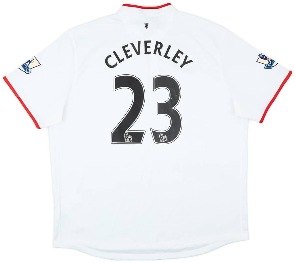 2012-14 Manchester United Away Shirt Cleverley #23 - 6/10 - (XXL)