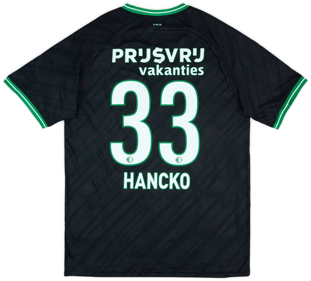 2024-25 Feyenoord Away Shirt Hancko #33