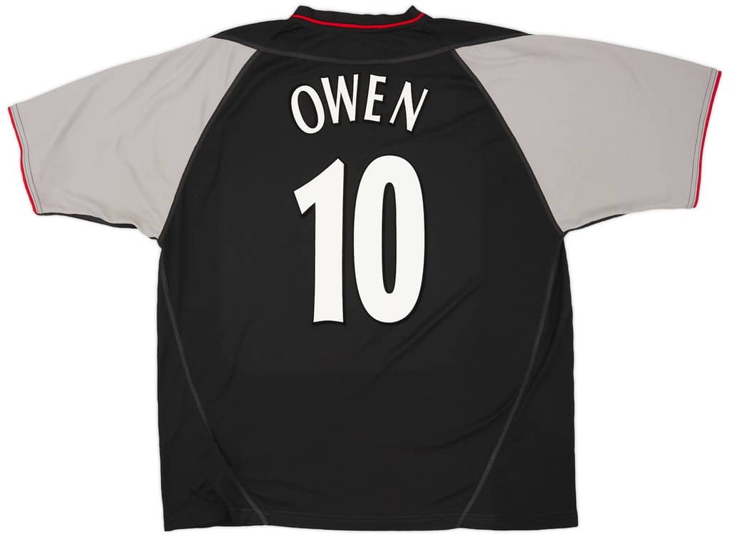 2002-04 Liverpool Away Shirt Owen #10