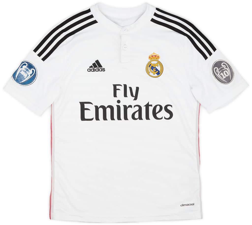 2014-15 Real Madrid Home Shirt - 6/10 - (L.Boys)