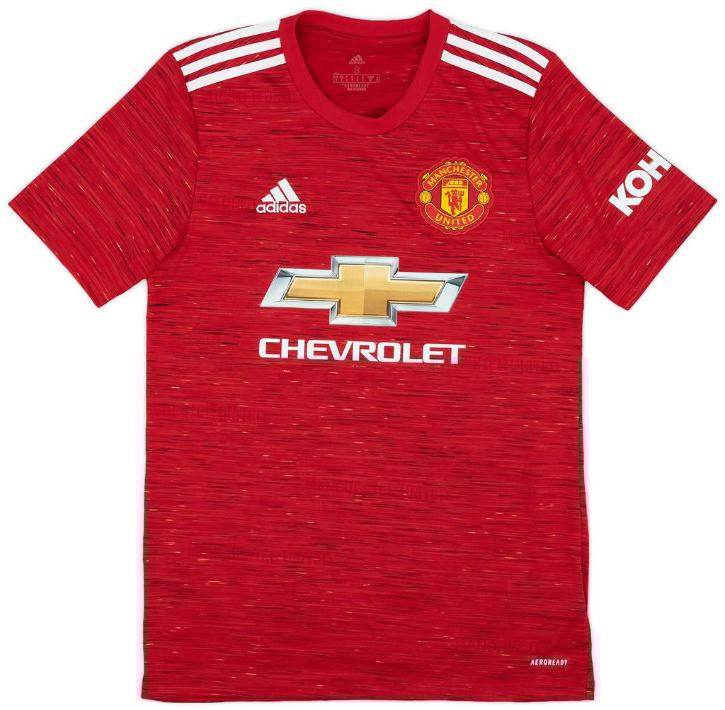2020-21 Manchester United Home Shirt B.Fernandes #18 - 9/10 - (S)
