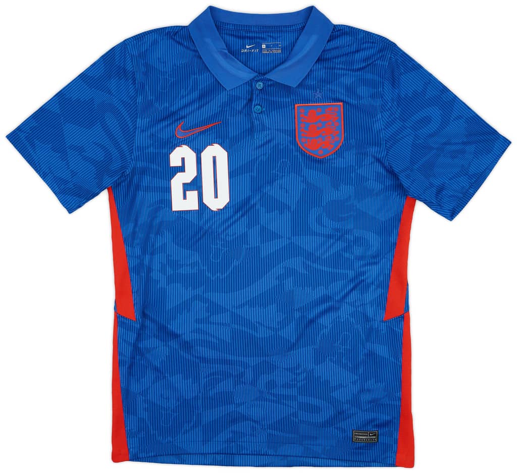 2020-21 England Away Shirt Foden #20