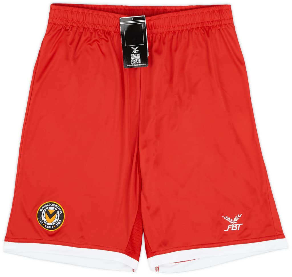 2017-18 Newport County Away Shorts (XS)