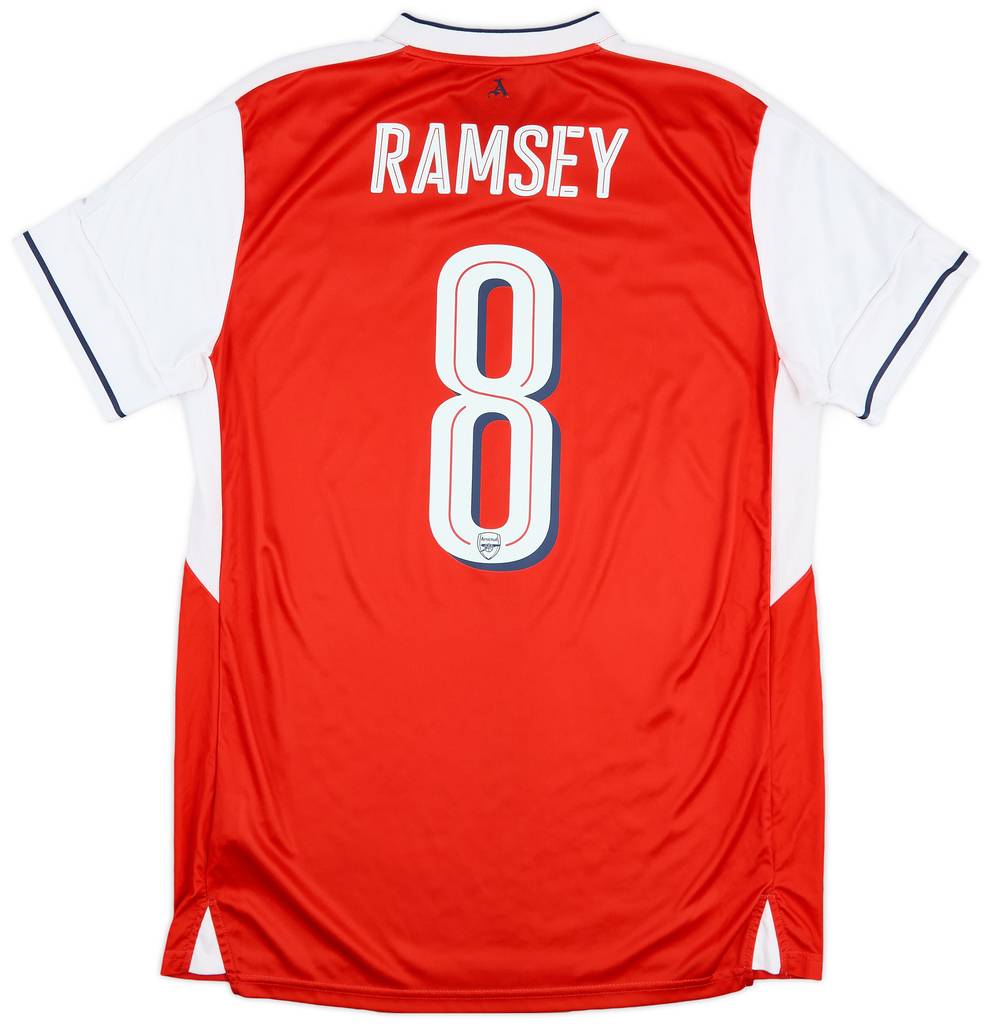 2016-17 Arsenal Home Shirt Ramsey #8 - 6/10 - (L)
