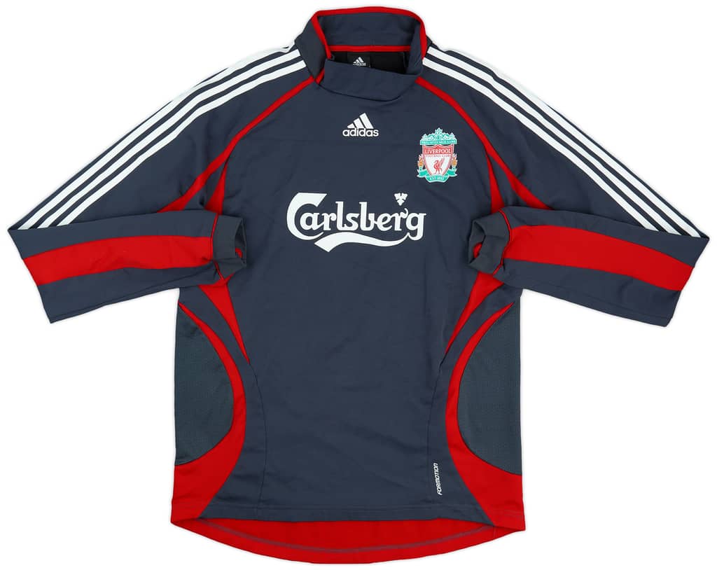 2006-07 Liverpool adidas Formotion Training Top - 8/10 - (L)