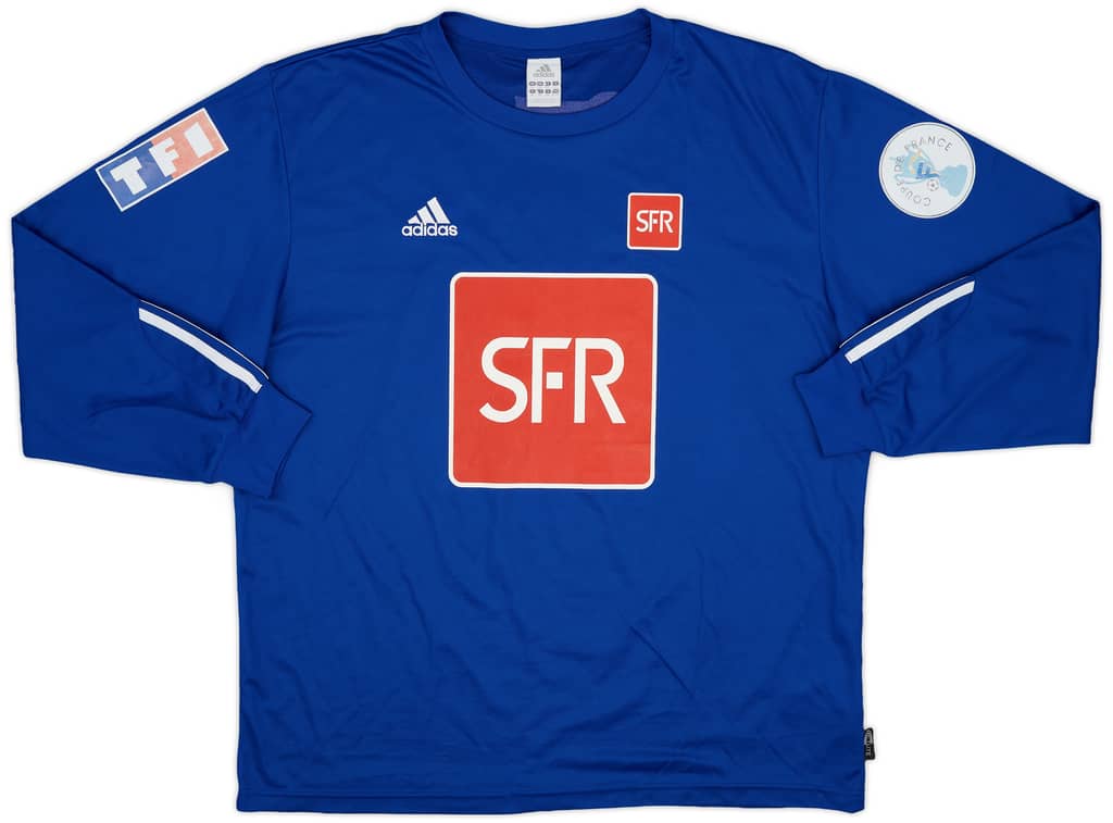 2005-06 Coupe De France L/S Shirt #12 - 7/10 - (XL)