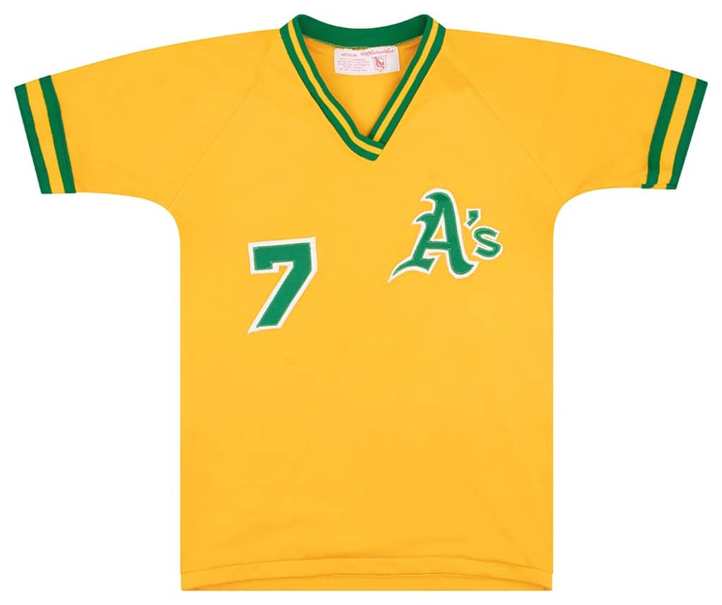 1982 Oakland Athletics Bosetti #7 Goodman Jersey (Alternate) M