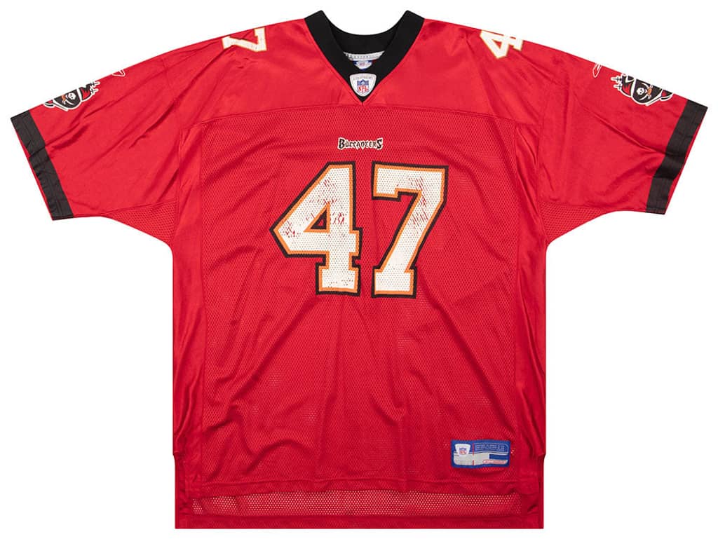 2002-03 Tampa Bay Buccaneers Lynch #47 Reebok On Field Jersey (Home) XXL