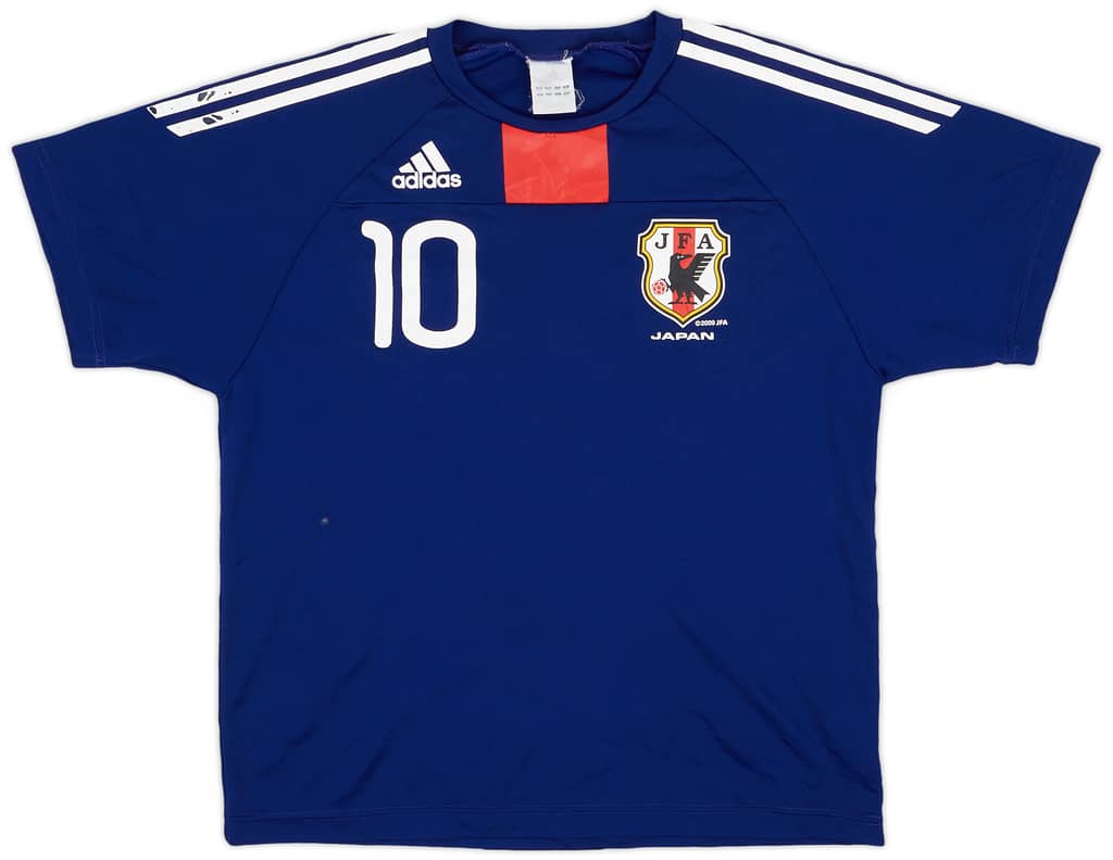2010-12 Japan Basic Home Shirt #10 - 6/10 - (S)