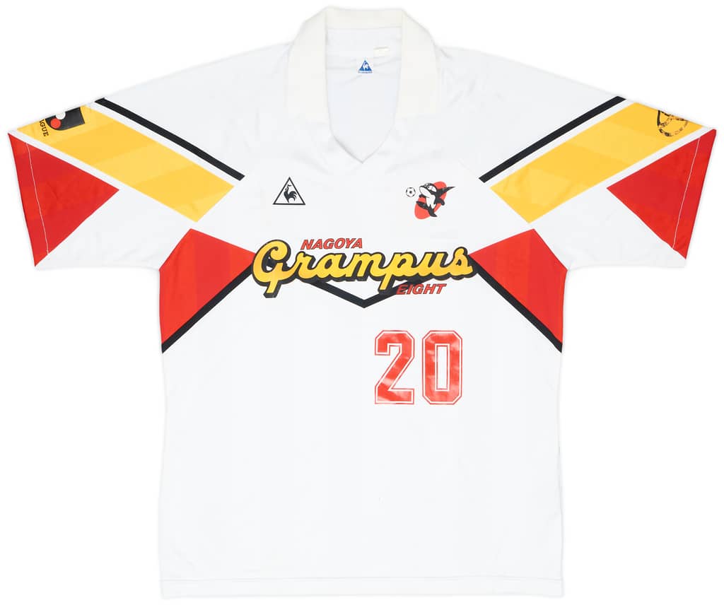 1992 Nagoya Grampus Eight Match Issue Away Shirt #20 (Ogawa)