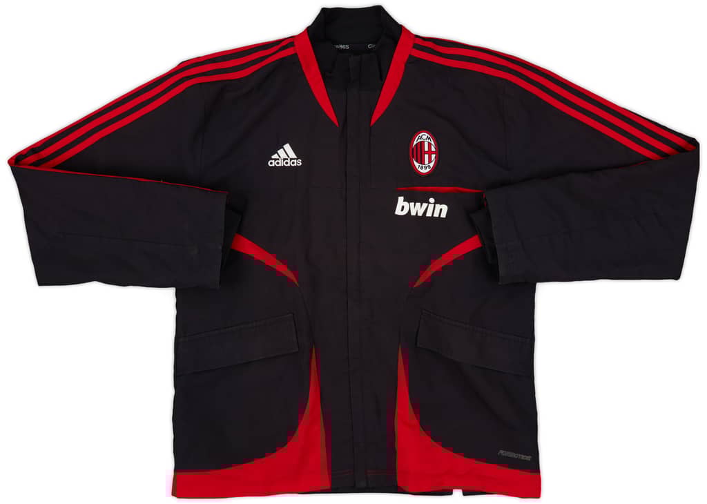 2007-08 AC Milan adidas Track Jacket - 8/10 - (M/L)