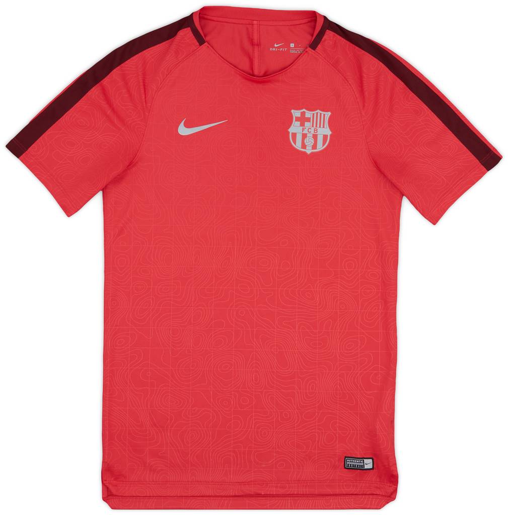 2018-19 Barcelona Nike Training Shirt - 9/10 - (S)