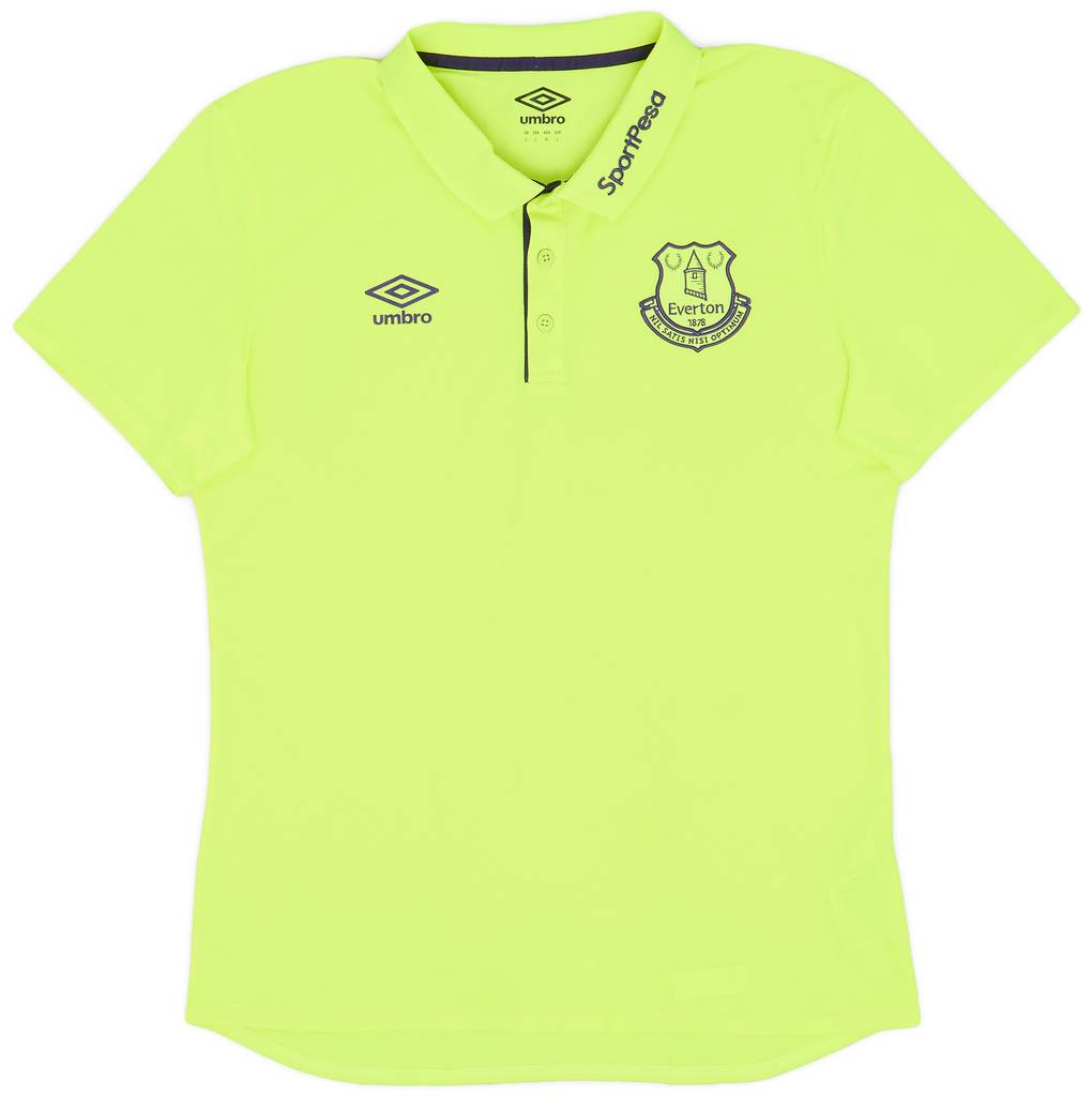 2018-20 Everton Umbro Polo Shirt - 9/10 - (L)