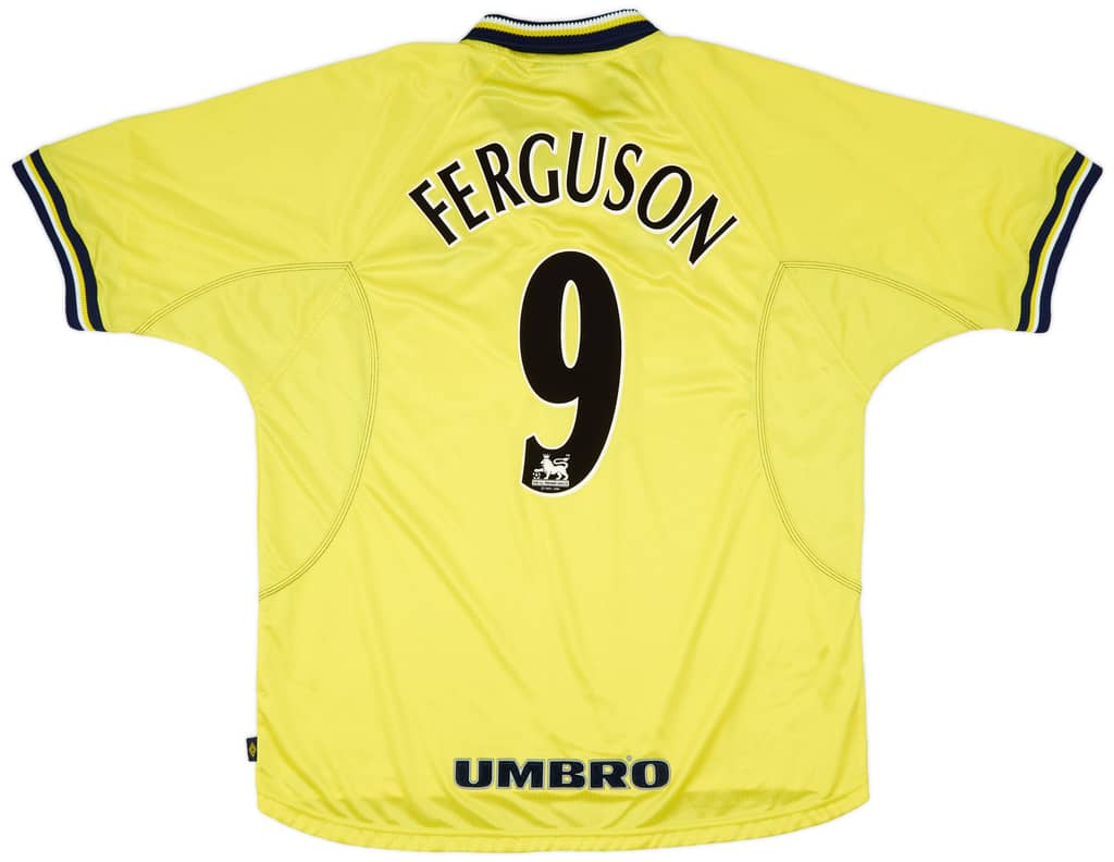 1998-99 Everton Third Shirt Ferguson #9 - 9/10 - (XXL)