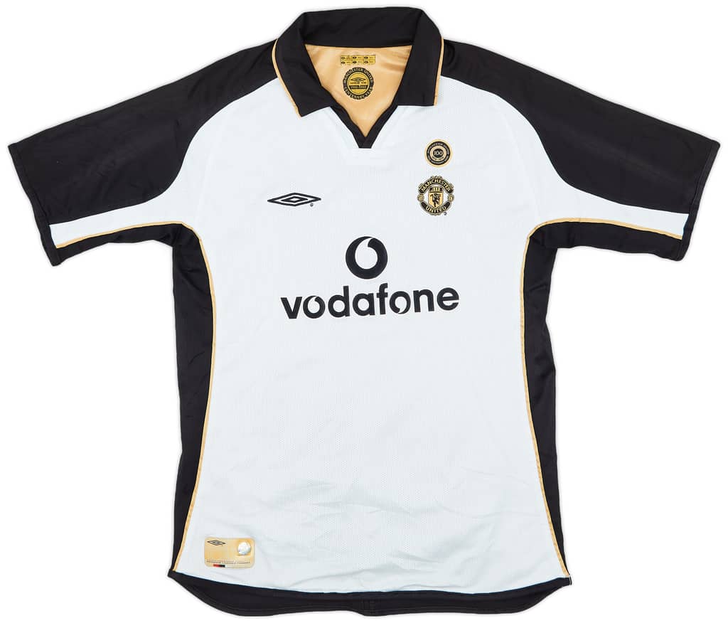 2001-02 Manchester United Centenary Away/Third Shirt - 6/10 - (L.Boys)