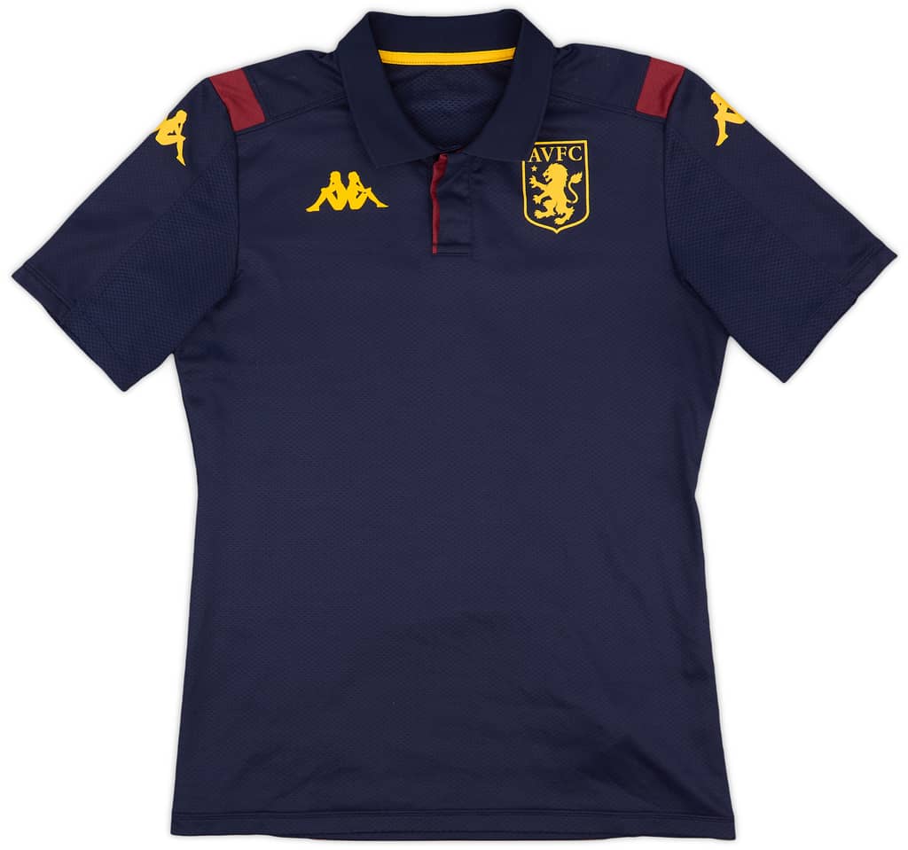 2019-20 Aston Villa Kappa Polo Shirt - 8/10 - (M)