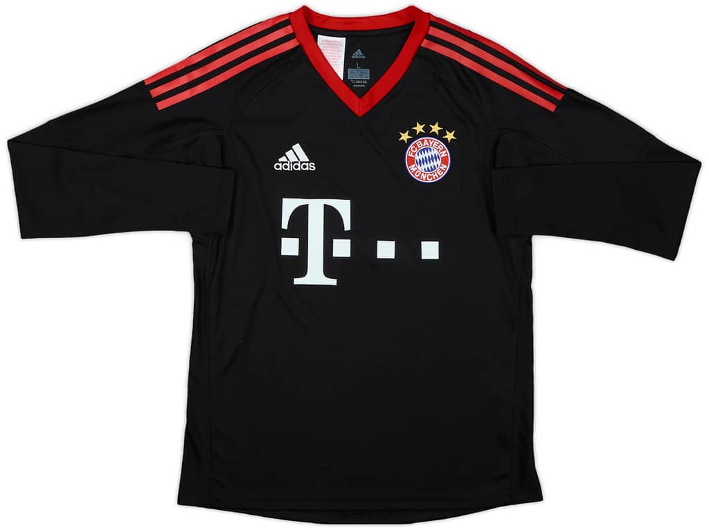 2017-18 Bayern Munich GK Shirt - 9/10 - (L.Boys)