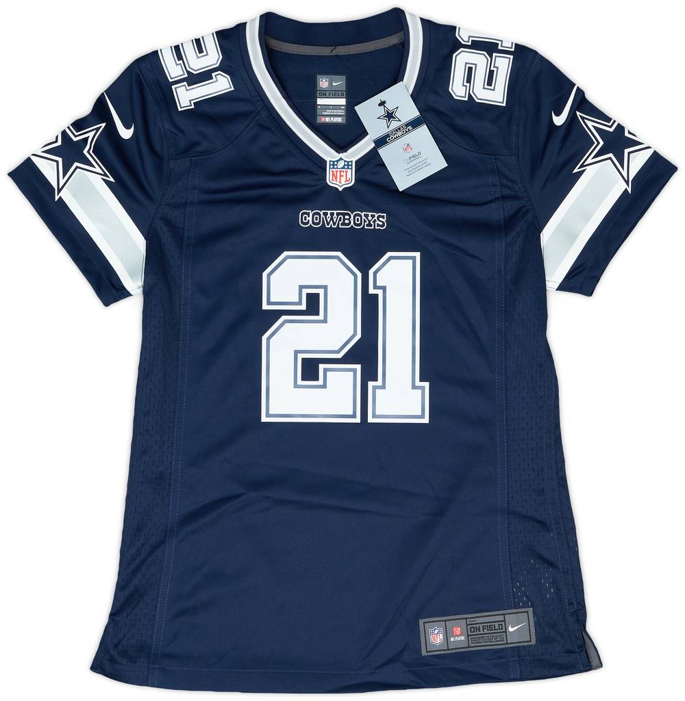 2016-22 Dallas Cowboys Elliott #21 Nike Game Home Womens Jersey (S)