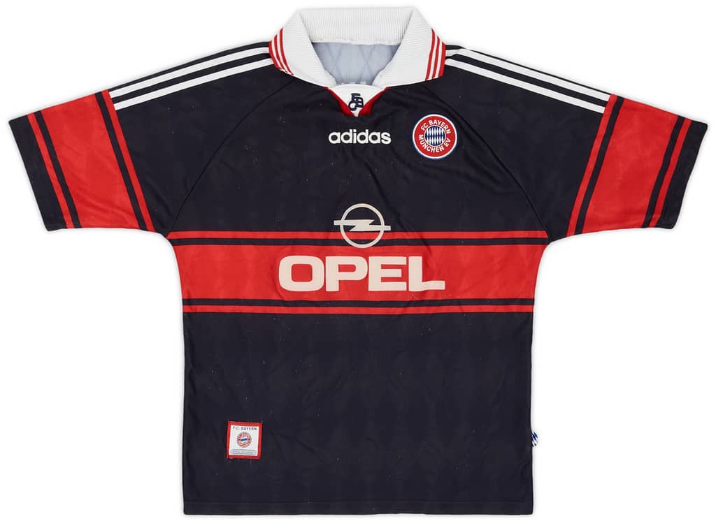 1997-99 Bayern Munich Home Shirt - 6/10 - (XL.Boys)