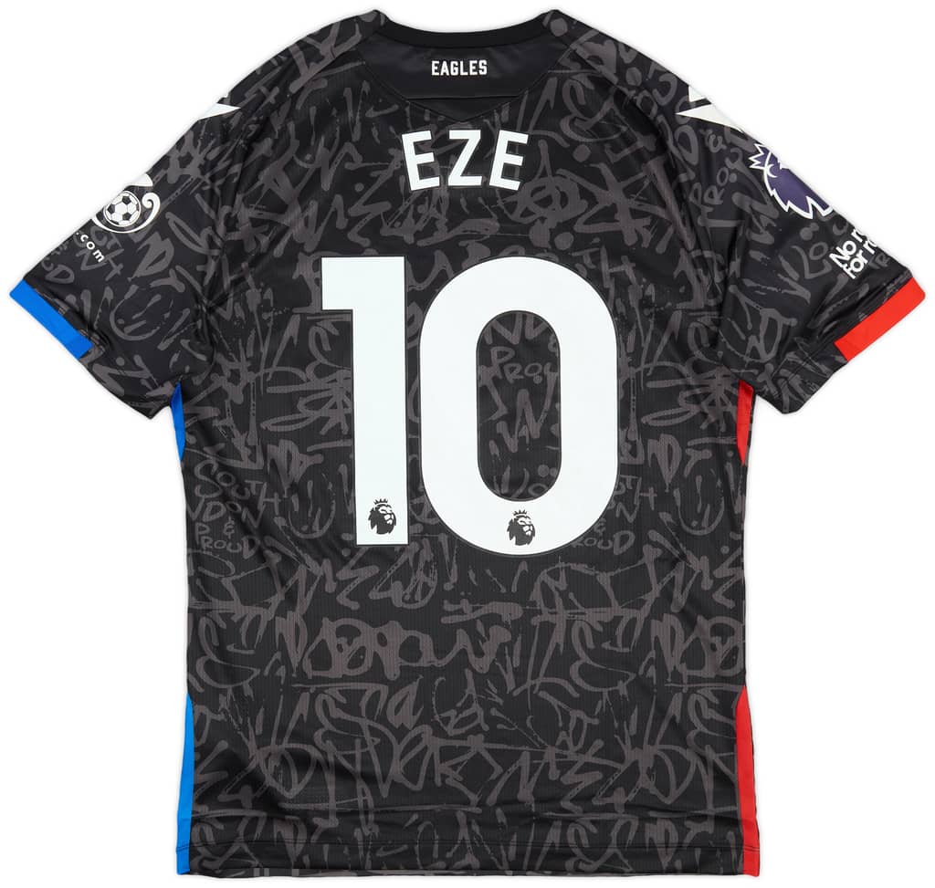 2023-24 Crystal Palace Match Issue Third Shirt Eze #10