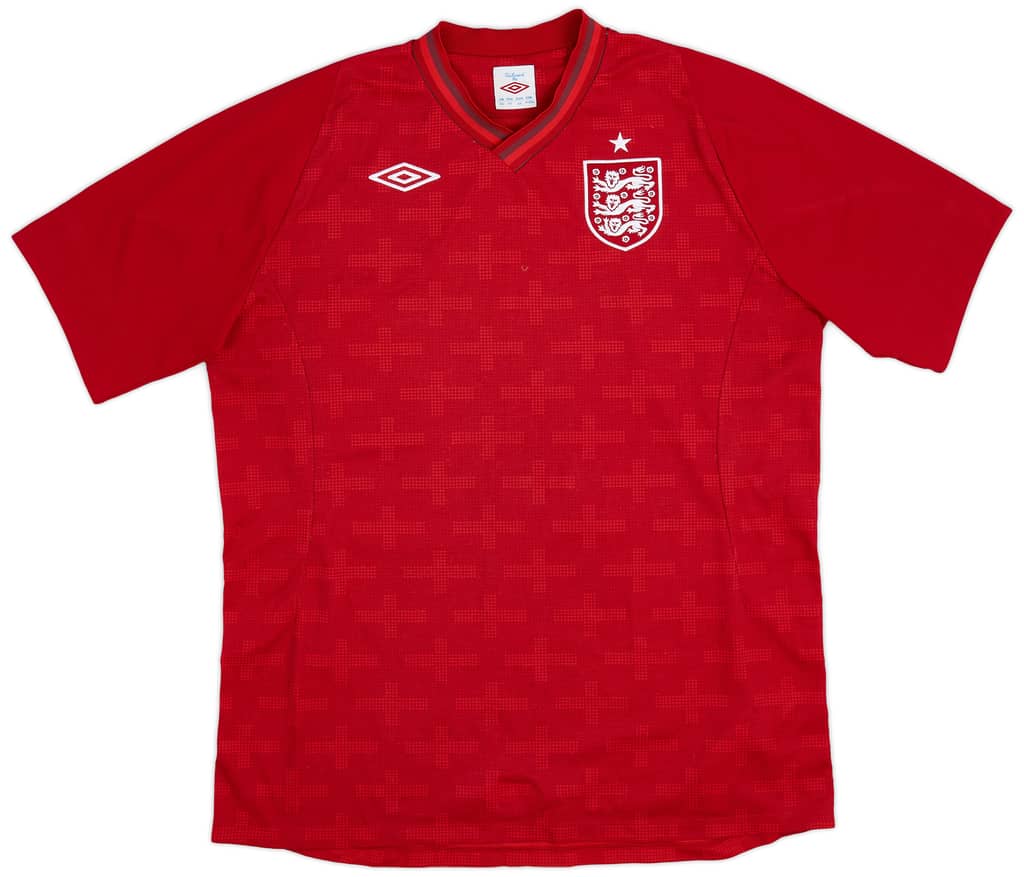 2012-13 England GK Away S/S Shirt - 8/10 - (L)