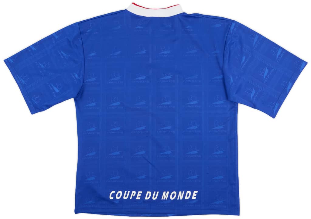 1998 France 'Coupe de Monde' Training Shirt - 9/10 - (XL)