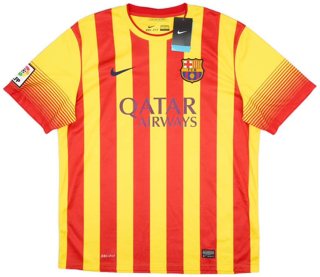 2013-15 Barcelona Away Shirt Messi #10 (XL)