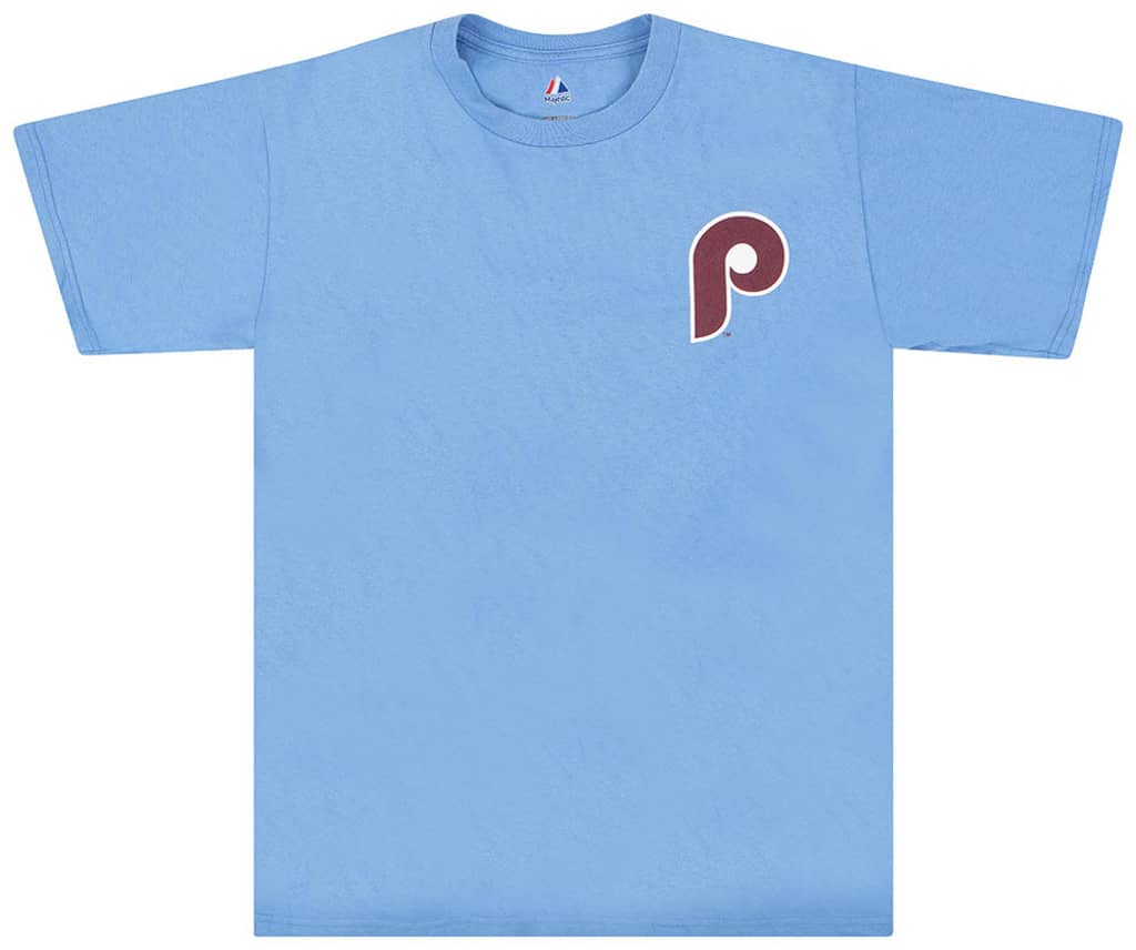 2010s Philadelphia Phillies Carlton #32 Majestic Tee M