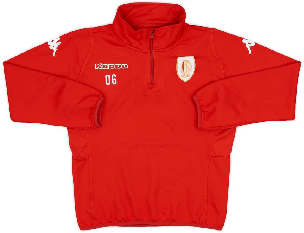 2016-17 Standard Liege Kappa Player Issue 1/4 Zip Training Top #06 - 7/10 - (M)