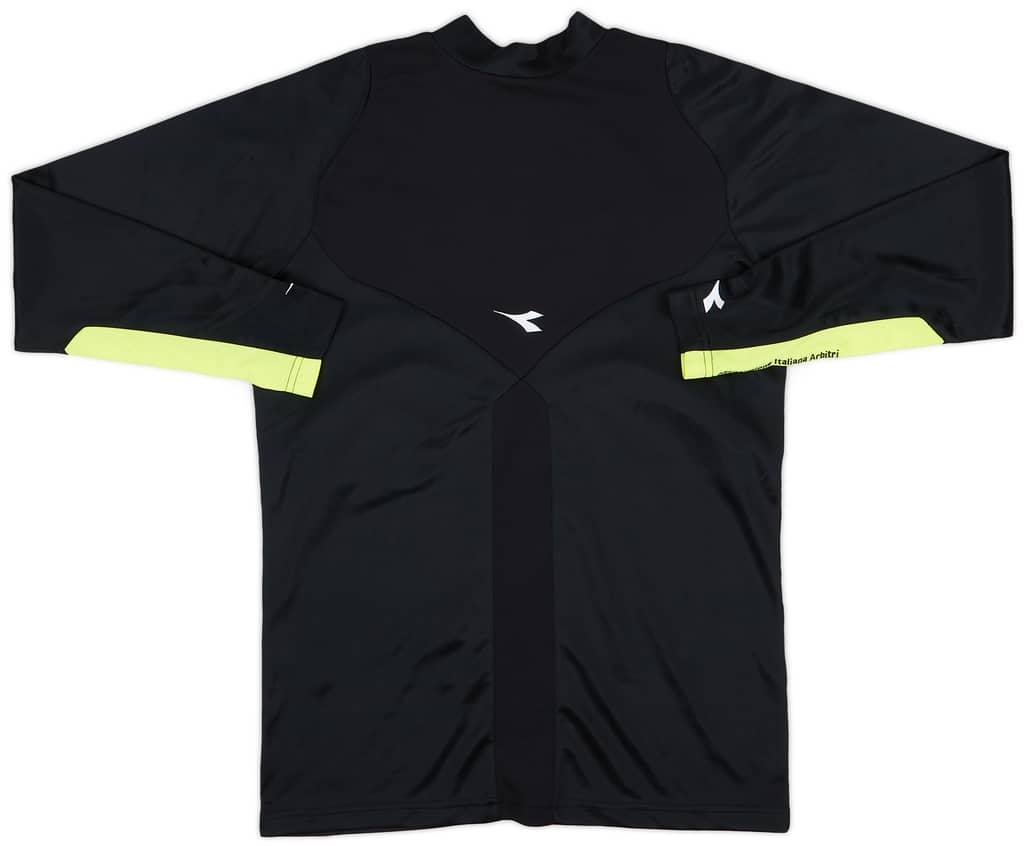 1990s Italy FIGC Diadora Referee L/S Shirt - 9/10 - (XS)